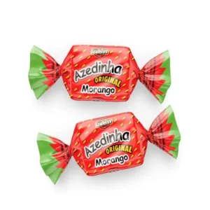 Bala Azedinha Morango