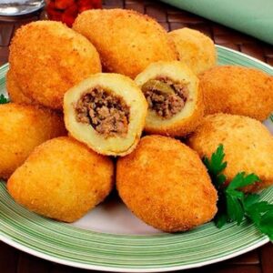 Bolinho de Carne Frita